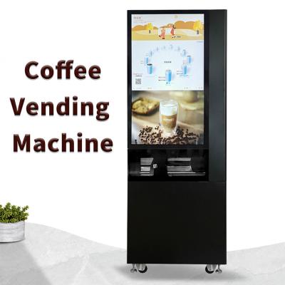 China SDK New Hot Sale Fully Automatic Robot Beverage Market Coffee Vending Machine for sale