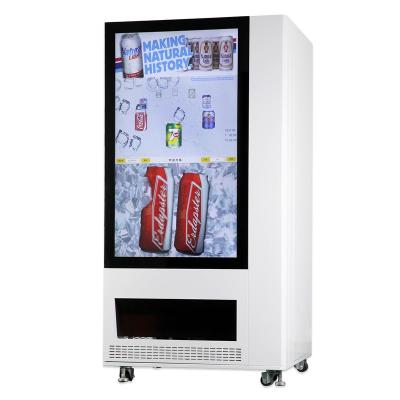 China Soda Bottle or Canned Beverage Ice Beverage Soda Soda Vending Machine for sale