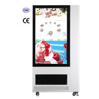 China CE CQC frozen food factory frozen food vending machine ice cream vending machine pizza frozen food for sale