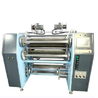 China Automatic wax cutting machine ink ribbon cutter with low price TTR thermal transfer ribbon automatic packaging cutting slitter for sale