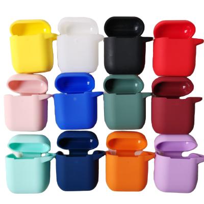 China Wholesale cheapest earphone case lightweight silicon case for airpods 1/2 for sale