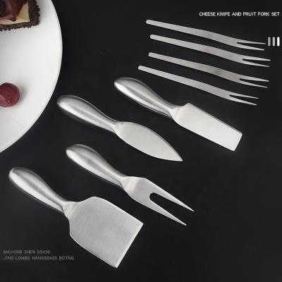 China Viable Amazon Hot Seller Kitchen Gadgets Stainless Steel Cutter Cheese Knife Set for sale