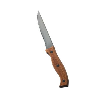 China Factory Outlet Viable New Product Sharp Wooden Handle Steak Knife For Dinner for sale