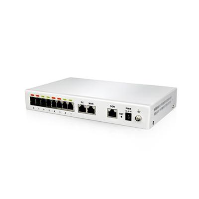 China 2/4/8 Ports FXS Analog VoIP Gateway MX8G VoIP Gateway With Flexible Routing And Dial Plan MX8G for sale