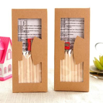 China 2021 Quality Painting Drawing 3.5' Mini Wooden Colored Pencil Set For Kids for sale