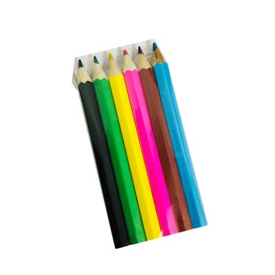 China Mini Promotional Colored Pencil Set 3.5 Inch 6pcs Painting/Drawing/Sketching for sale