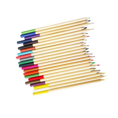 China Poplar Wood Oil Based Colored Pencil Set For Drawing As Gift Items 24Pcs Colored Pencil Set Box Best Selling Package for sale