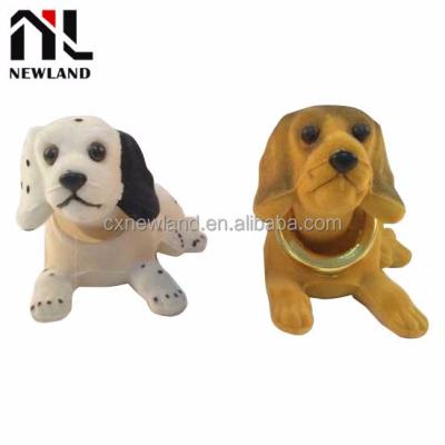 China Cheap car dolls accessories lovely/cute decorative dog and cat bobblehead for sale