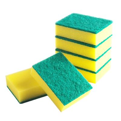 China Viable Square Sponge One Piece Decontamination Tableware Pot Sponge Block Affordable Kitchen Supplies Factory Wholes for sale