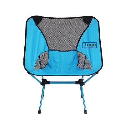 China Modern Aluminum Picnic Chairs Moon Portable Folding Camping Chair for sale