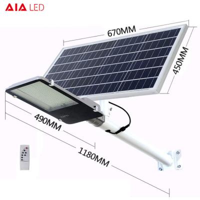 China la luz de calle llevada solar 400W llevó la lámpara de calle solar con la luz de calle llevada solar llevada al aire libre del accesorio para el cuadrado en venta