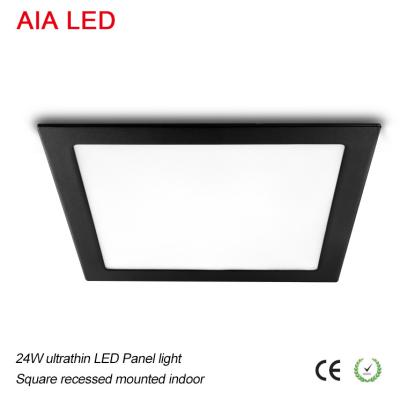 China AIA LED Lighting white good quality 24W Square LED Panel light in bedroom used for sale