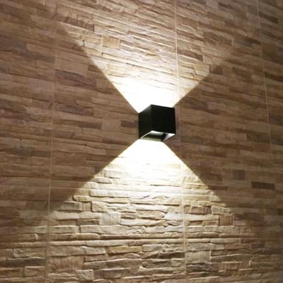 China 6W Waterproof IP65 adjustable PIR sensor led outdoor wall lights & wall mounted outdoor wall lights for sale