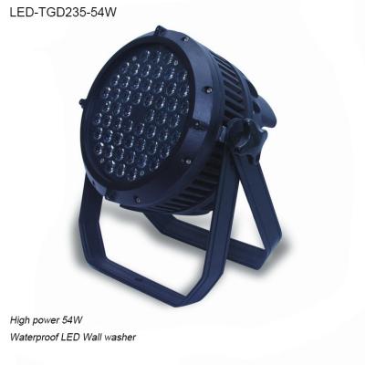 China 54W luz de alta calidad al aire libre redonda de la lavadora de la pared de la prenda impermeable IP65 LED para el hotel en venta