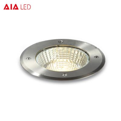 China 304SUS Cover+Aluminum body round COB 10W led underground light outside led underground lamp for garden decoration for sale