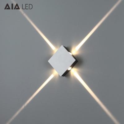 China Steel inside 4x1W  IP20 modern LED wall light /LED decoration wall light for sale