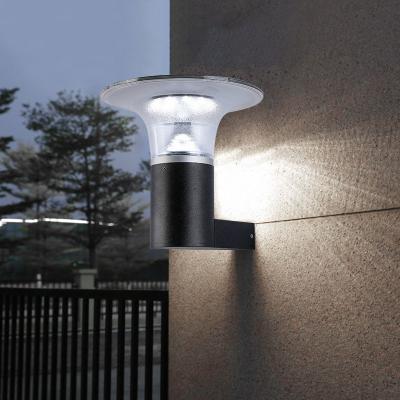 China Modern minimalist solar wall lighting outdoor balcony hanging light exterior wall courtyard wall lamp en venta