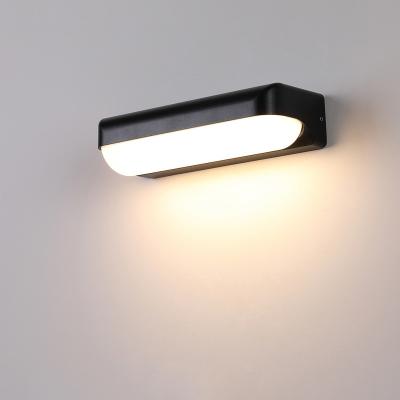 China horizontal wall sconce 12W exterior stairway wall lighting fitting dooryard wall lamp light fixtures en venta