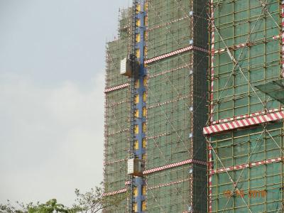 China Modulare Hebemaschine des Gestell-3000Kg u. des Zahntriebs für Hochbau zu verkaufen