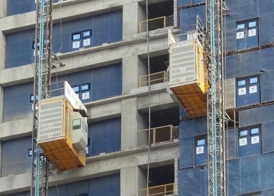 China Rek en Pignonmensenmateriaal 400M Construction Site Lift SC200 Te koop