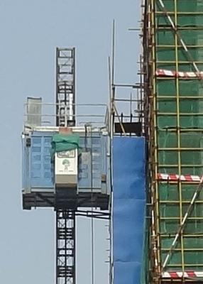 Cina Il tipo VFD del pignone dello scaffale sceglie la costruzione materiale modulare della gru della gabbia in vendita