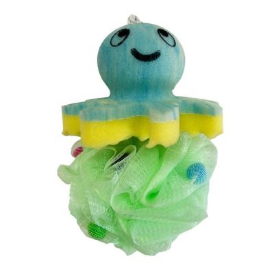 China Clean Sponge Mesh Bath Sponge Bath For Shower For Kids for sale