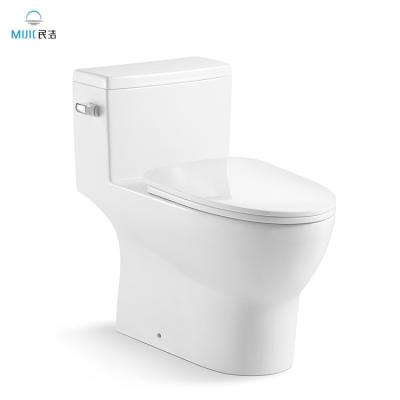 China Western Modern White Bathroom Toilet Bowl Double-Flow Inodoro Toilet Strap One-Piece Chest of Drawers Modern White Toilet Bowl for sale