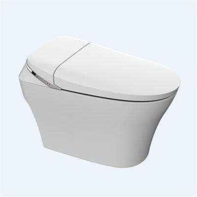 China 110V/220V Bathroom 110V/220V Automatic Operation Wc Bidet Modern Smart Toilet Ceramic Electric Smart Toilet for sale