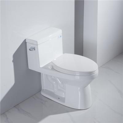 China Inodoro S Ceramic Sanitary Trap Double-Flow Bathroom Ware Siphonic WC One Piece Toilet Bowl for sale