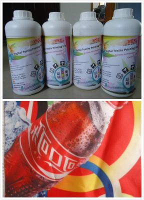 China CMYK Color Fabric Sublimation Printing Ink For Garment Cotton Polyester Printer for sale