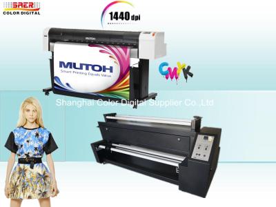 China Impresora de la tela de la sublimación de Mutoh RJ 900c de la alta precisión con la cabeza de Epson DX5 en venta