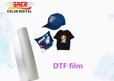 China 0.075mm transparenter DTF HAUSTIER Film für Digital-Tintenstrahl-Drucker zu verkaufen