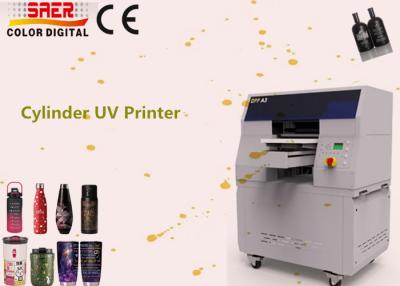 China Máquina de impressão de cilindros UV 360 redondos para garrafas, copos e latas de bebidas à venda