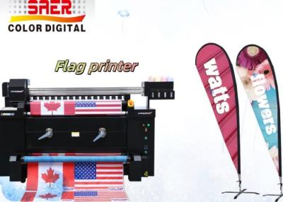 Китай 1.2M I3200 Главы Sublimation Direct Printing Digital Textile Flag Printer Машина для печати флагов из текстиля продается