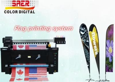 China Flag Sublimation Printer For Polyester Woven Fabric , Satin Fabric , Stretch Fabric for sale