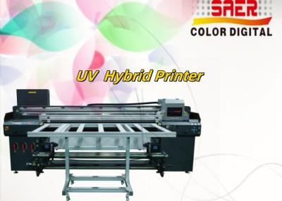 Cina Macchina di stampa digitale a piattaforma UV carta da parati banner poster ibrido a getto d'inchiostro a LED UV Roll to Roll & Flatbed in vendita