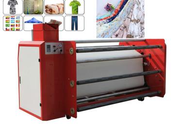 China Advertising Textile Calender Machine Heat Transfer Roller Machine 600mm Roll Diameter for sale