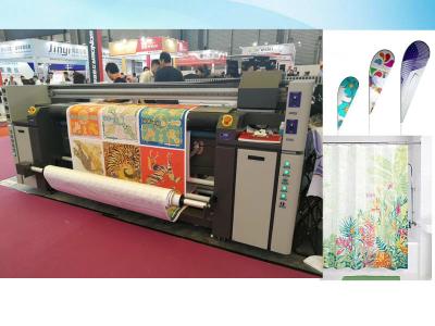 China De veer markeert de Printer van de de Bannerstof van de Drukmachine CMYK Te koop