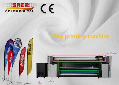 Chine Double offre continue d'encre du traceur 3.5KW de tissu d'impression de tissus de CMYK à vendre