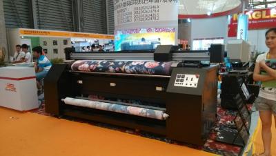 China 2.2m Digitale de Textieldrukmachine van Sublimatieepson DX7/cmyk drukmachine Te koop