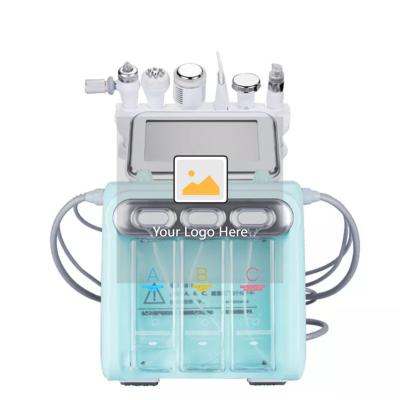 China Pigment Removal Portable 7 in 1 hydrogen oxygen bubble with led mask for sale