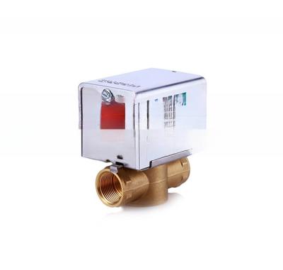 China Brass DN20 2-way Motorized Zone Valve for Water Chiller FCU HVAC Electric Performance for sale