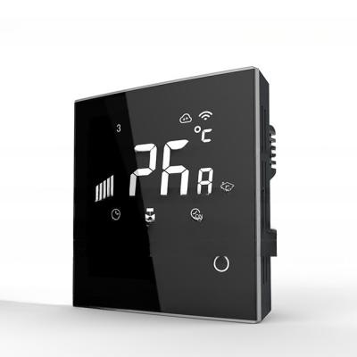 China Smart Mirror LCD touch screen termostato para aquecimento por piso Tuya à venda