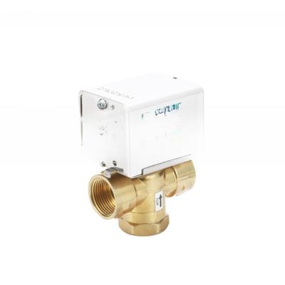 China DN20 220v Digital Water Fan Coil Brass Electric Motorized Zone Valve com material de latão à venda