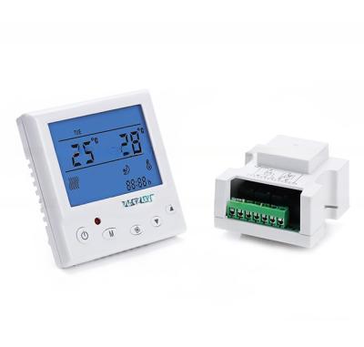 China 3A/16A Weekly Programmable Room Thermostat for Air Conditioning and Radiator System for sale