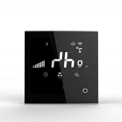 China Full Touch Screen Thermostat für programmierbare Heizung und Kühlung von Lüfter-Coil-Einheit zu verkaufen