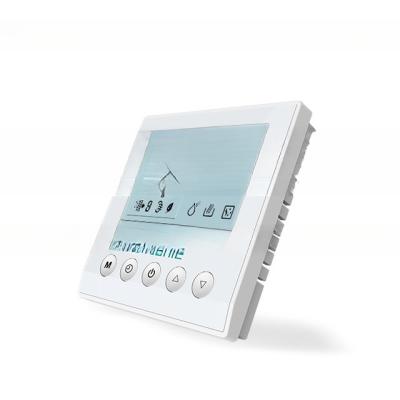 China Temperature Control Range 5C-35C Acrylic Thermostat for Heat Recovery Ventilation System for sale