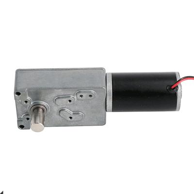 China Totally Enclosed 70SW31ZY 24V 12v dc motor 15 watt Worm Gearbox motors for fire equipments Low Speed 5 RPM 12v high torque 20kg.cm dc motor for sale