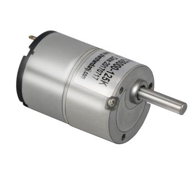 China Drip-proof 33RS520 dia 33mm 6v 12 volt dc gear electric motor for water pump for sale