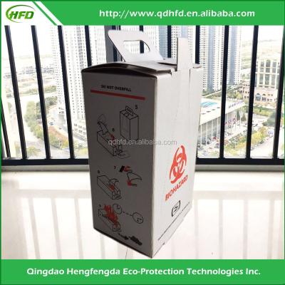 China 2016 New Design Waterproof Puncture Resistance Medical Safety Box For Syringe for sale